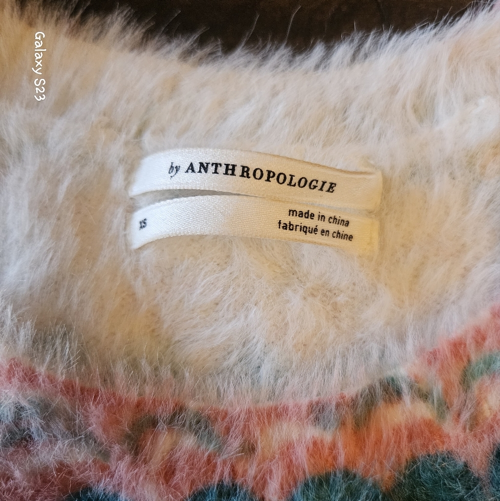 Anthropologie Multi-Colored Swirl Pattern Super S… - image 2